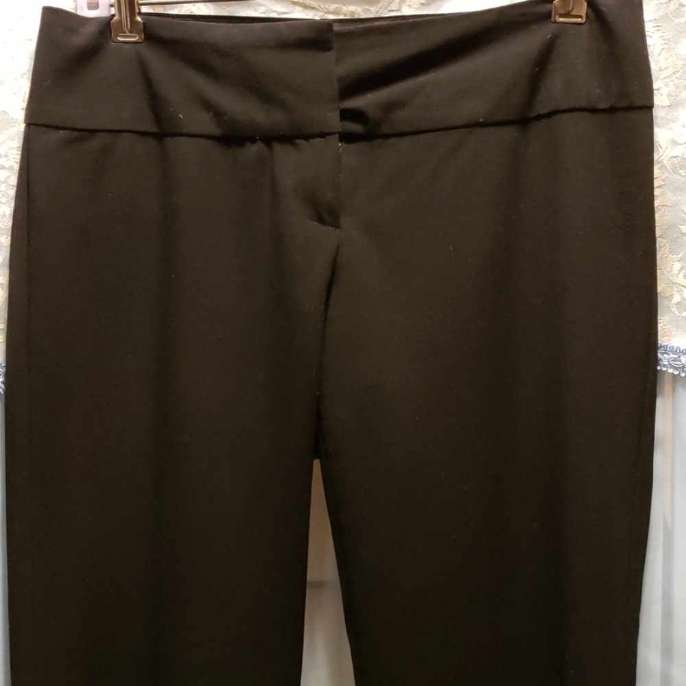 ARDEN B. BLACK WIDE LEG DRESS PANTS SZ 4